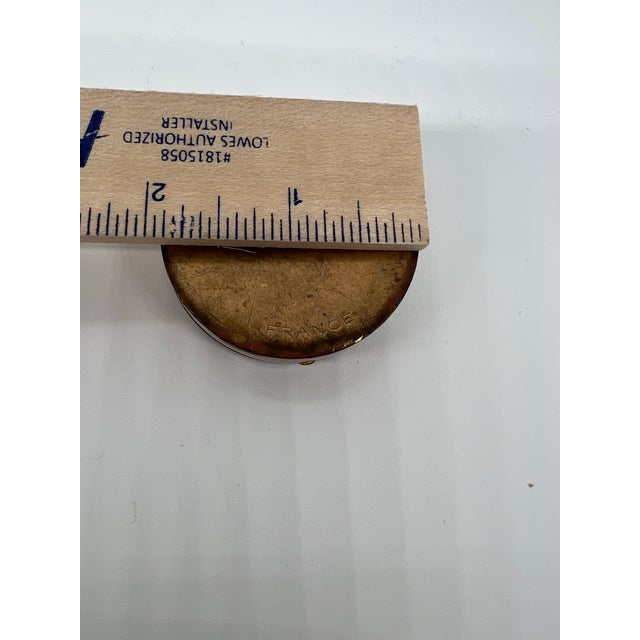 Antique 1920s Art Deco Houbigant Paris Makeup Compacts Set of 4 For Sale In Jacksonville, FL - Image 6 of 12