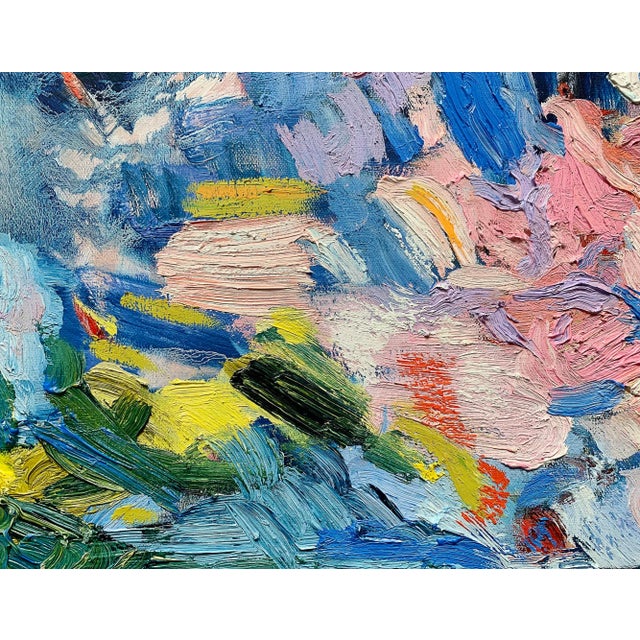 "A New Season" Original Contemporary Abstract Expressionist Oil Painting by Monica Shulman For Sale In New York - Image 6 of 10