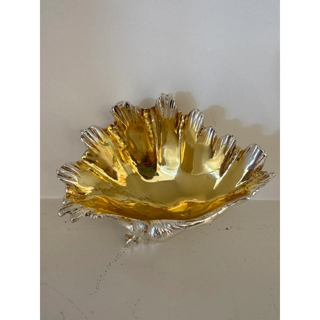 French Shell Dish or Salt Cellar Midcentury For Sale - Image 4 of 5