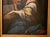 Wood Antique Gilt Framed Old Masters Oil Painting on Canvas Saint Cecilia For Sale - Image 7 of 10
