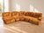 Red Vintage Space Age Modular Sofa, 1970s For Sale - Image 8 of 11