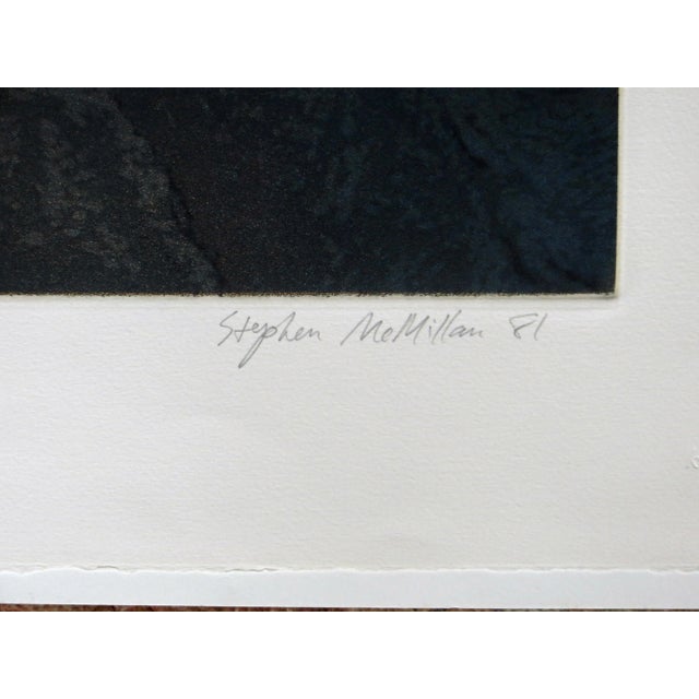 Stephen McMillan Large Aquatint Etching – the Slot #9 For Sale In San Francisco - Image 6 of 7