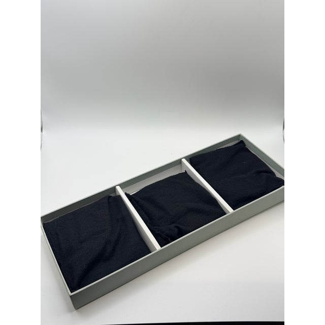 Restoration Hardware Restoration Hardware Mini Mirrored Picture Frames – Set of 3, Modern Minimalist Design For Sale - Image 4 of 6