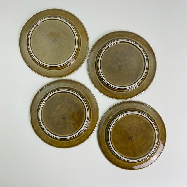 Arabia Finland Dessert Plates, 1960s, Set of 4 For Sale - Image 4 of 5