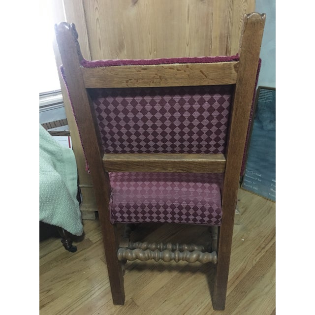 Antique Oak Dining Room Chairs W Lions Heads Set Of 6 Chairish
