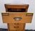 Antique Five Drawer Oak and Brass File Cabinet Yawman & Frbe MFG Co. For Sale - Image 9 of 18
