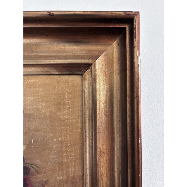 Still Life with Flowers, Oil Painting, Framed For Sale - Image 7 of 15
