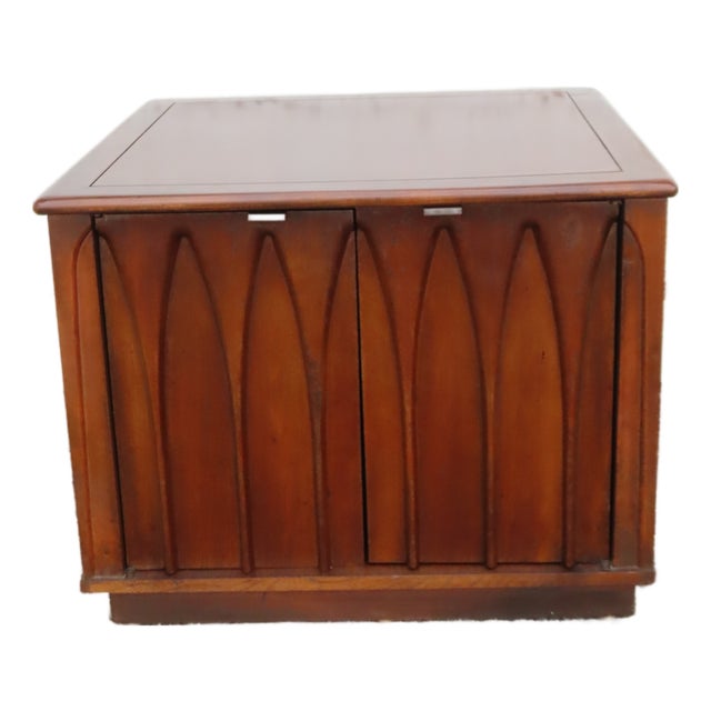 Sears Pacesetter Mid Century Modern Nightstand Side End Lamp Table Commode 6314 For Sale