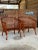 1980’s Coastal Rustic Wood Faux Bamboo Club Chairs-Pair For Sale - Image 13 of 13