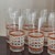 Transparent Large Mid-20th Century Woven Cane Pattern Tumblers -- Set of 7 For Sale - Image 8 of 16