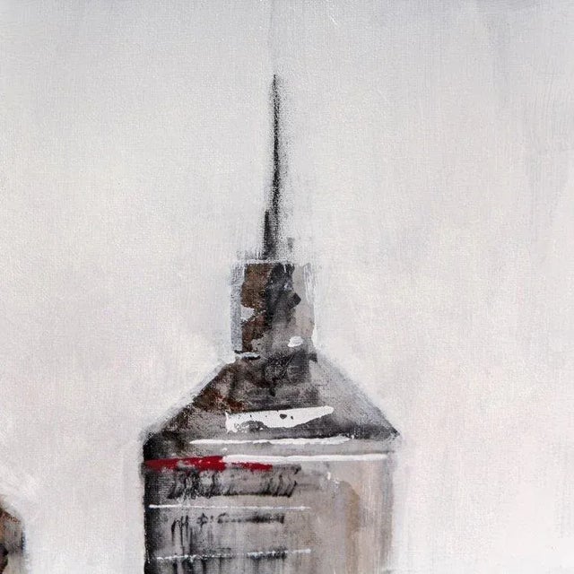 Light Gray Contemporary Original Artwork by Konrad For Sale - Image 8 of 9