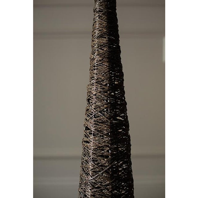 Postmodern Tarogo Woven Floor Lamp For Sale - Image 10 of 18