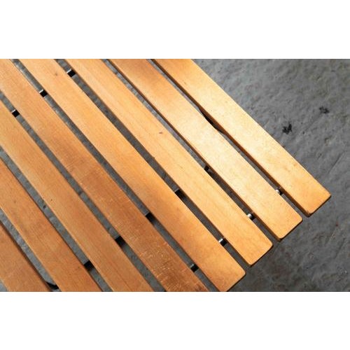 Slatted Bench 400 by Harry Bertoia For Sale - Image 16 of 18