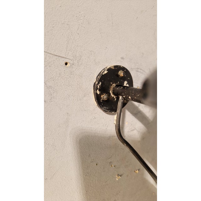 Black Model 228/E Wall Lights by Gino Sarfatti for Arteluce, 1957, Set of 2 For Sale - Image 8 of 13