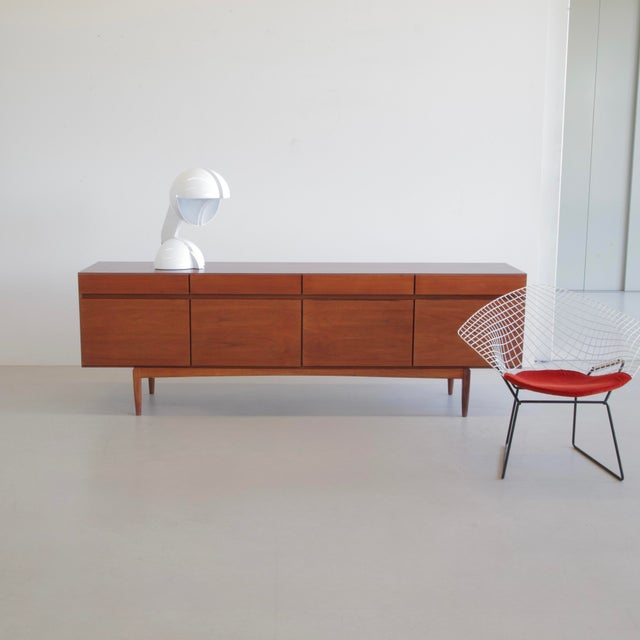 Large Teak FA66 Sideboard by Ib Kofold Larsen for Faarup Møbelfabrik, 1966 For Sale - Image 10 of 11