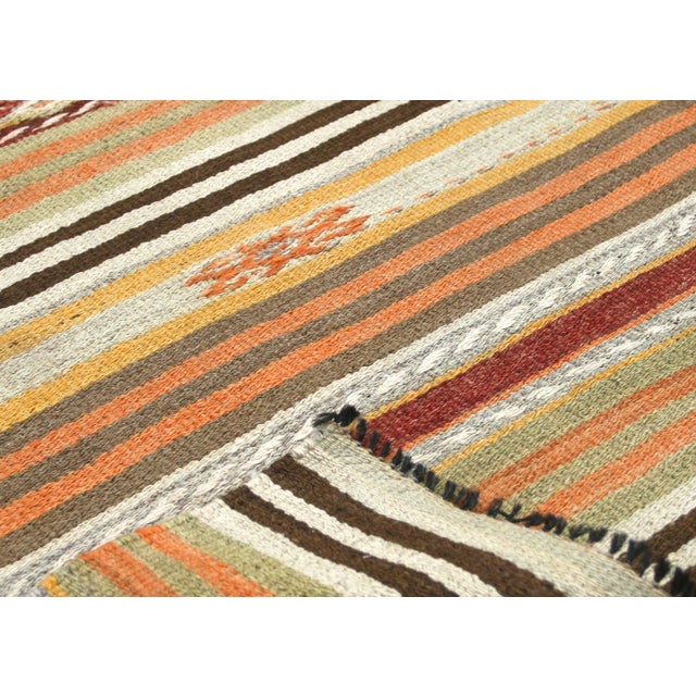 1960s Turkish Kilim For Sale - Image 4 of 5