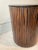 Large Custom Made Rosewood Pedestal With Revolving Granite Top For Sale - Image 9 of 10