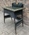 Antique 1940’s Pennsylvania Dutch Wicker and Wood Writing Desk With Handpainted Hex Signs For Sale In Philadelphia - Image 6 of 9