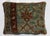 Pillow made from a sea foam-colored 20th-century Persian rug. Measures: 12" x 17".
