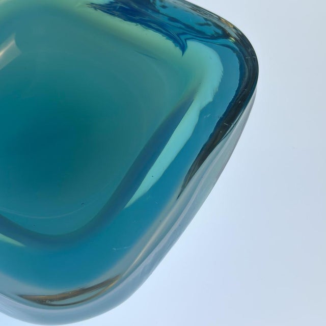 Murano Sommerso Glass Bowl by Antonio Da Ros, Italy, 1960s For Sale - Image 10 of 12