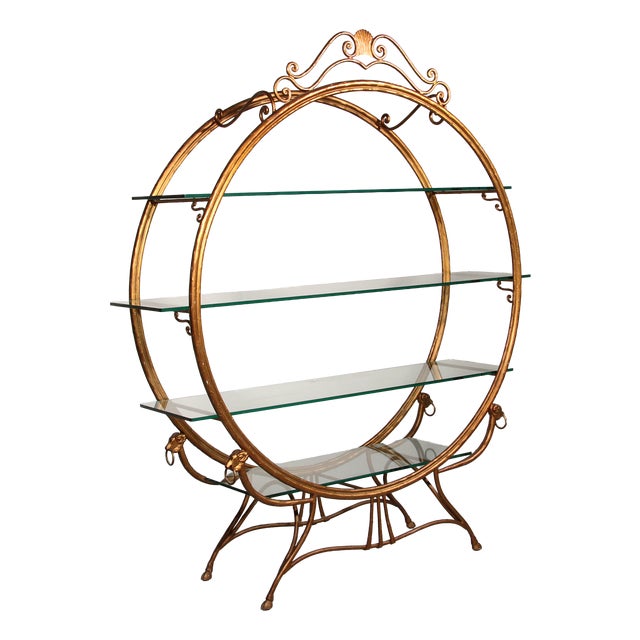 Hollywood Regency Room Divider, 1950s For Sale