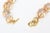 Anne Klein Vintage 1980's Anne Klein Lucite and Ball Gold Filled Loop Necklace For Sale - Image 4 of 7