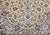 Vintage Persian Nain Area Rug, Hand-Knotted Wool & Silk, Floral Pattern, 5x7, Ivory & Blue For Sale - Image 12 of 16