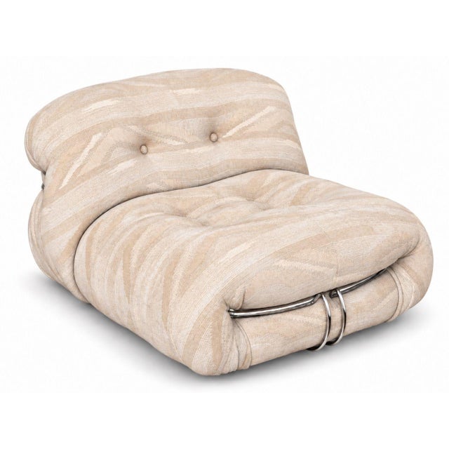 “Soriana” Lounge Chair & Ottoman by Afra & Tobia Scarpa for Cassina, 1960 For Sale In Chicago - Image 6 of 8