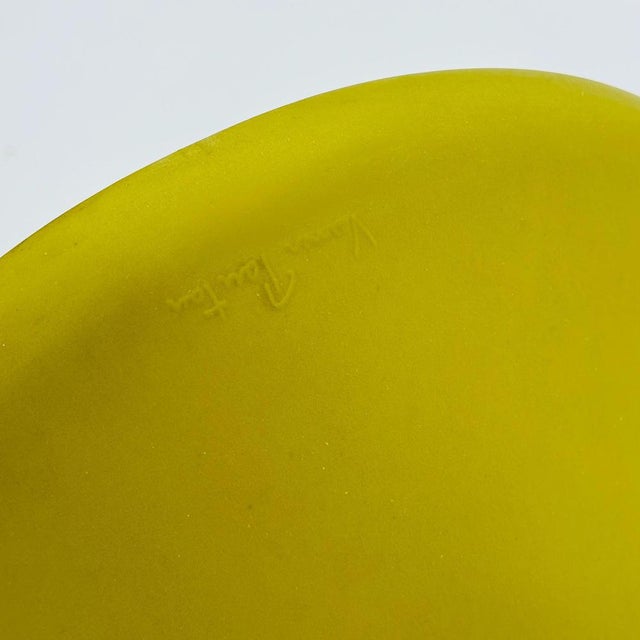 Chair in Mustard by Verner Panton for Vitra, 2012 For Sale - Image 9 of 11