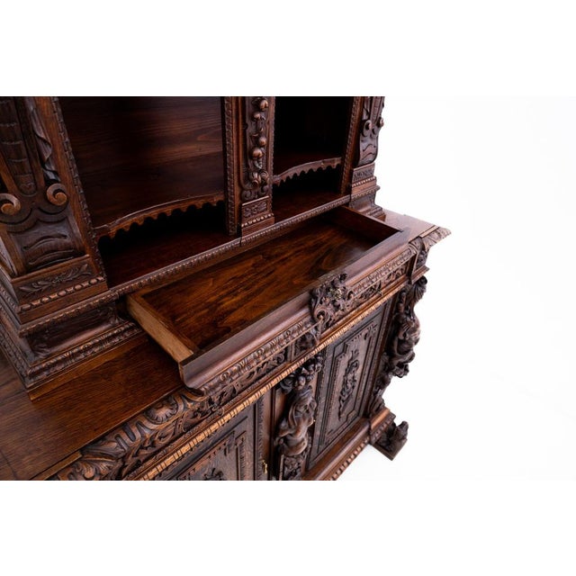 Antique French Cabinet, 1870 For Sale - Image 3 of 13