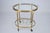 Small Mid-Century Modern Italian Brass Bar Cart with Removable Tray, 1950s For Sale - Image 16 of 16