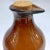 Antique Brown Glass Beaker Bottle With Cork For Sale - Image 4 of 4