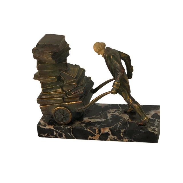 1960s Vintage William Shakespeare Bookends - Set of 2 For Sale - Image 9 of 10