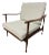 Mid-Century Modern Walnut Lounge Chair For Sale