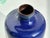 Contemporary Cobalt Blue Hand-Thrown Studio Ceramic Vase, Germany, 1970s For Sale - Image 3 of 12