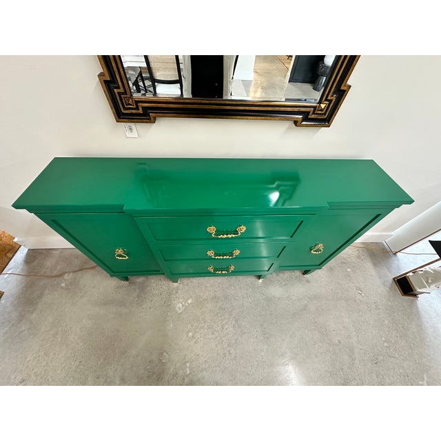 River Oaks Breakfront Cabinet For Sale - Image 10 of 10