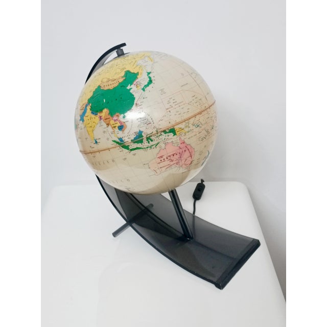 Illuminated Terrestrial Globe from Nova Rico, Italy, 1969 For Sale - Image 3 of 16