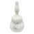 Vintage Johann Haviland Blue Garland Dinner Bell Appx 5.5" For Sale
