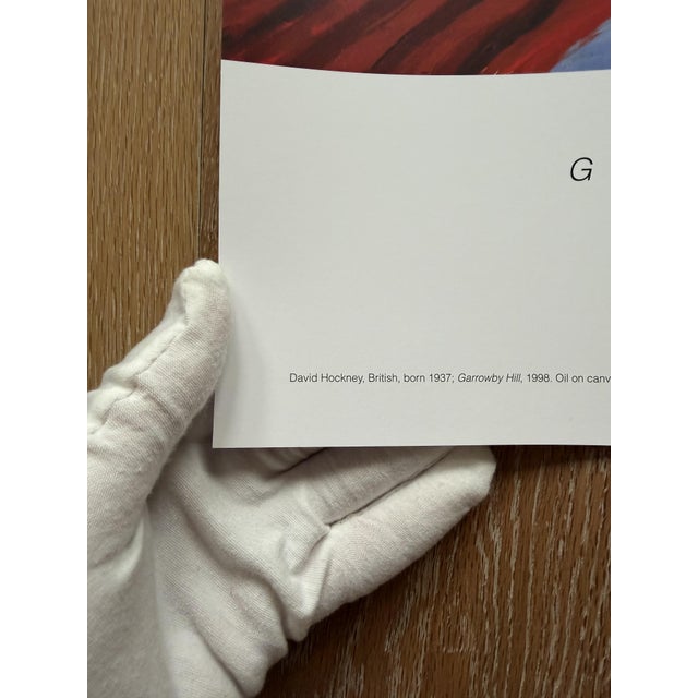 David Hockney, Garrowby Hill, 1998, copyright David Hockney, Printed in the USA