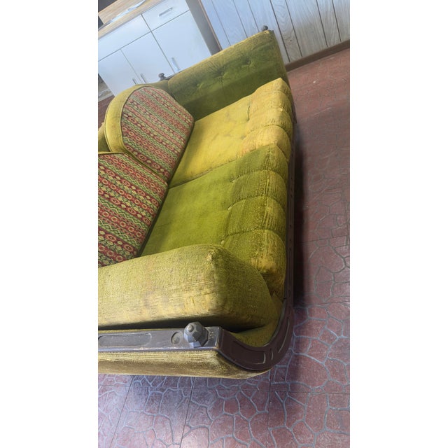 Authentic Mid-Century Spanish Revival Loveseat For Sale - Image 11 of 12