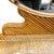 Restored Art Deco Stick Reed Rattan Vanity W/ Round Mirror & Stool For Sale - Image 12 of 17
