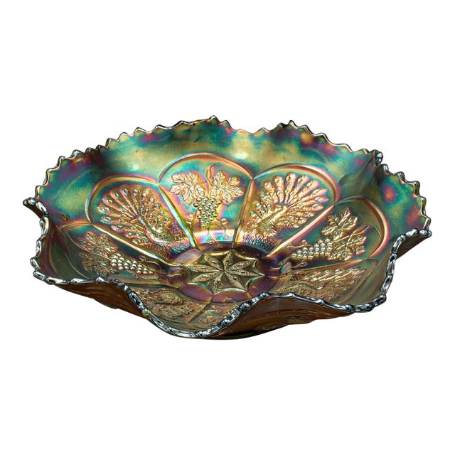 1970 Small Vintage Lustre Dish For Sale