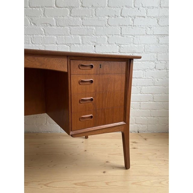 1960s Teak Executive Desk from Svend Aage Madsen, 1960s For Sale - Image 5 of 13
