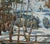 Winter Landscape Oil Painting, Antique Impressionism, Ukrainian Artist 60-70 For Sale - Image 4 of 6