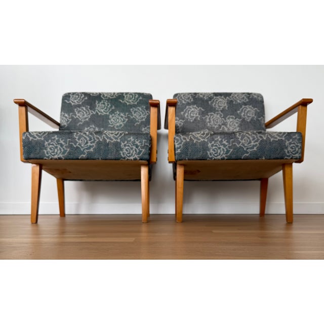 Mid-Century Modern Set of Mid-Century Modern Armchairs from Mier, 1960s For Sale - Image 3 of 18