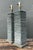 Mid-Century Modern Vintage Stacked Stone Table Lamps - Pair For Sale - Image 3 of 14