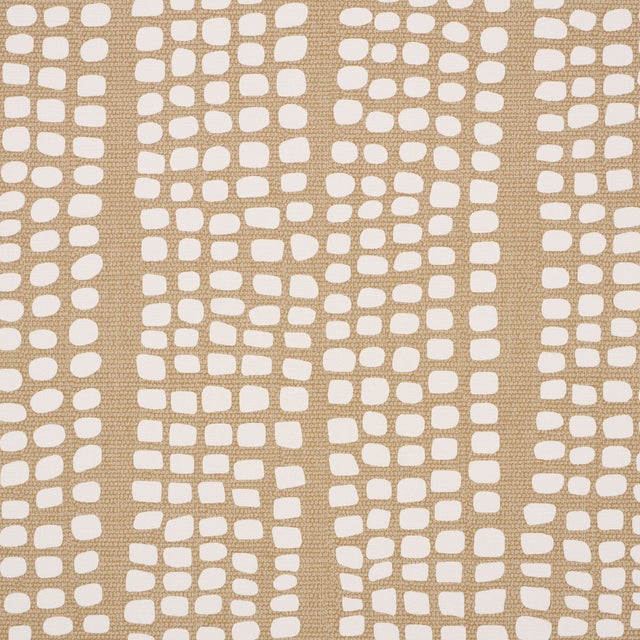 Contemporary SAMPLE - Schumacher Noland Wallpaper In Flax For Sale - Image 3 of 6