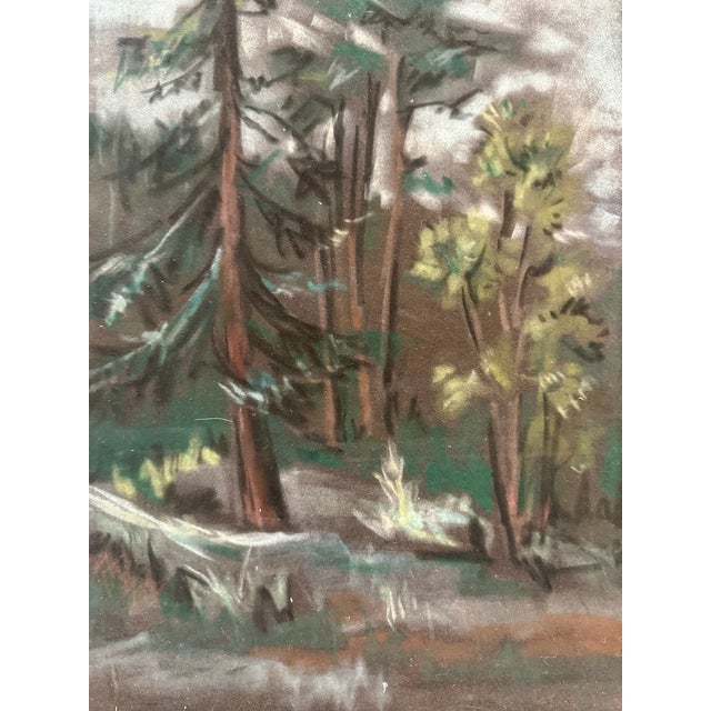 Original watercolor on paper by Henry Emil Salloch, also known as Heinz Emil Salloch, the German-born American artist and...