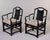 Black Vintage Century Furniture Chin Hua Collection Chinoiserie Arm Chairs - Pair For Sale - Image 8 of 13