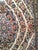 Textile Vintage Nain Area Rug, Hand-Knotted Wool & Silk, Garden of Paradise Pattern, 4x7, Ivory & Blue For Sale - Image 7 of 12